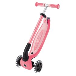 Globber Go Up Baby 360 Light-Up Scooter - Dark Pastel Pink 844-210 - 6