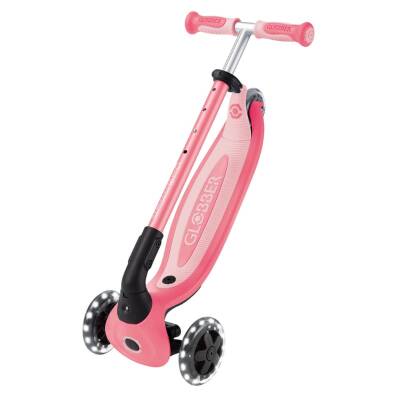 Globber Go Up Baby 360 Light-Up Scooter - Dark Pastel Pink 844-210 - 6