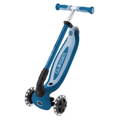 Globber Go Up Baby 360 Light-Up Scooter - Pastel Blue 844-100 - 6