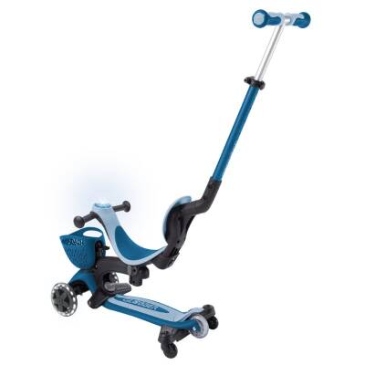 Globber Go Up Baby 360 Light-Up Scooter - Pastel Blue 844-100 - 4