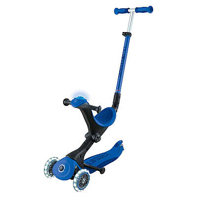 Globber Go Up Deluxe Işıklı Scooter - Lacivert - 1