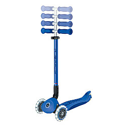Globber Go Up Deluxe Işıklı Scooter - Lacivert - 3