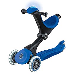 Globber Go Up Deluxe Işıklı Scooter - Lacivert - 4