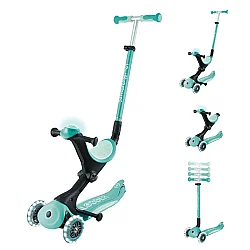 Globber Go Up Deluxe Işıklı Scooter - Mint Yeşili - 2