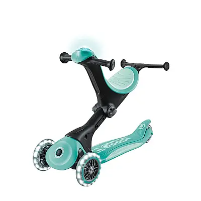 Globber Go Up Deluxe Işıklı Scooter - Mint Yeşili - 6