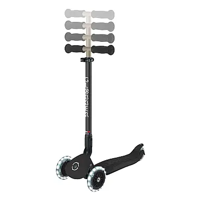 Globber Go Up Deluxe Işıklı Scooter - Siyah - 5