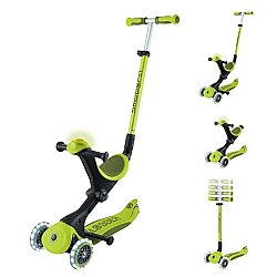 Globber Go Up Deluxe Işıklı Scooter - Yeşil - 2