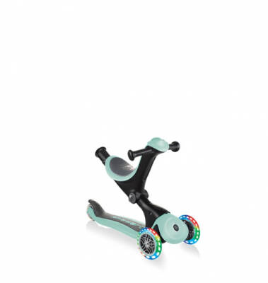 Globber Go Up Deluxe Light-Up Scooter - Mint Green 646-206 - 3