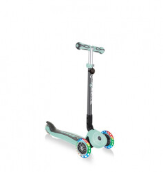 Globber Go Up Deluxe Light-Up Scooter - Mint Green 646-206 - 4