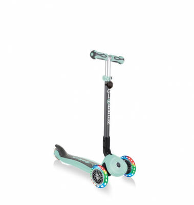 Globber Go Up Deluxe Light-Up Scooter - Mint Green 646-206 - 4