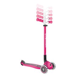 Globber Master Illuminated Folding Scooter - Fuchsia 663-110 - 5