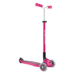 Globber Master Illuminated Folding Scooter - Fuchsia 663-110 - 2