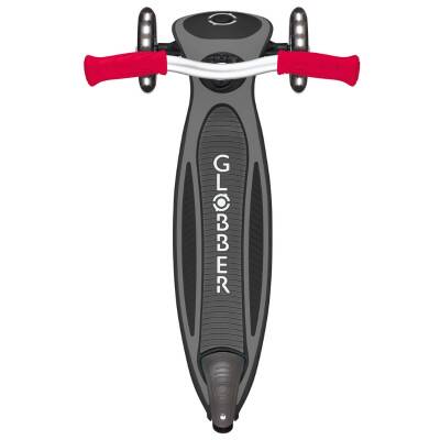 Globber Master Illuminated Folding Scooter - Red / Black 663-120 - 7