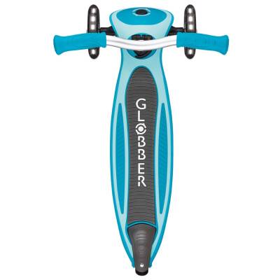 Globber Master Light-Up Folding Scooter - Ocean Blue 663-100 - 7