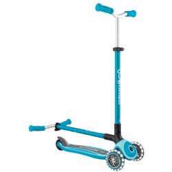 Globber Master Light-Up Folding Scooter - Ocean Blue 663-100 - 3