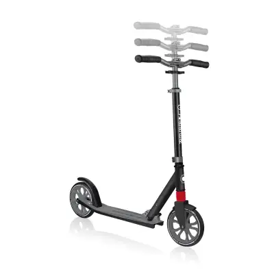 Globber Nl 205 Folding Scooter - Black-Gray 684-120 - 6