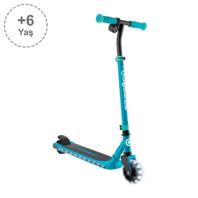 Globber One K E-Motion 6 - Electric Scooter With Lights - Emerald Green 756-107 - 1