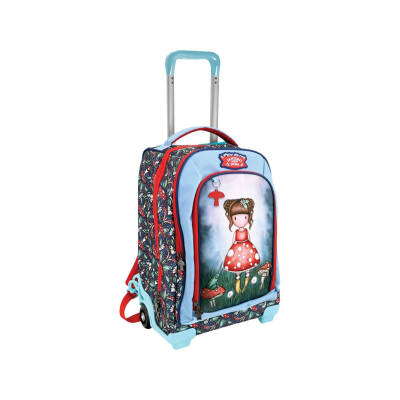 Gorjuss 1219Gj11 Little Mushroom Wheeled Backpack - 1