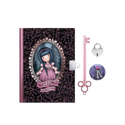 Gorjuss Fairy Dusk Lockable Diary Set 1239Gj01 - 2