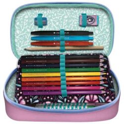 Gorjuss Fairy Dusk Oval Filled Pencil Case 1046Gj21 - 2