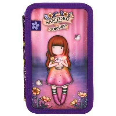 Gorjuss Firefly Dawn Three-Layer Full Pencil Case 607Gj34 - 1