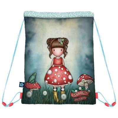 Gorjuss Little Mushroom Drawstring Bag 1123Gj15 - 1