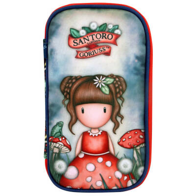 Gorjuss Little Mushroom Oval Filled Pencil Case 1046Gj23 - 1