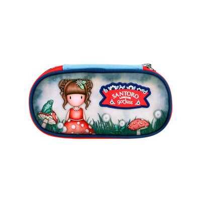 Gorjuss Little Mushroom Oval Pencil Case 384Gj35 - 1