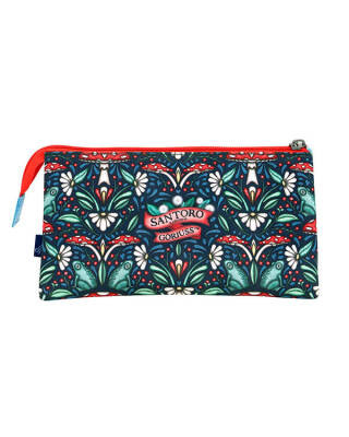 Gorjuss Little Mushroom Three-Pocket Pencil Case 1280Gj07 - 2