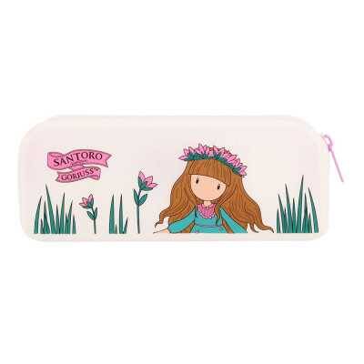 Gorjuss Wildflower Glitter Pencil Case 1337Gj04 - 1