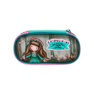Gorjuss Wildflower Oval Pencil Case 384Gj36 - 1