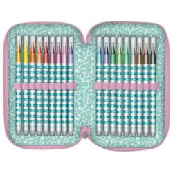 Gorjuss Wildflower Three-Layer Full Pencil Case 607Gj36 - 2