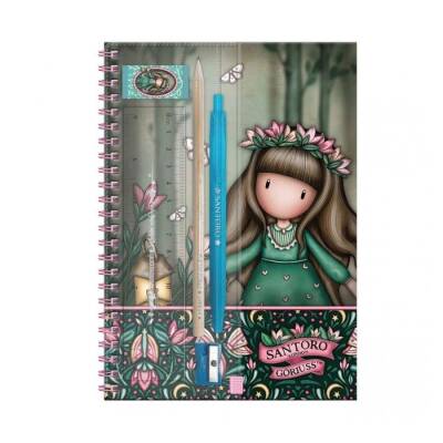 Gorjuss Woodland Wildflower A5 Notebook And Stationery Set 1344Gj04 - 1