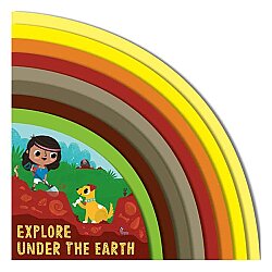 Happy Yak Explore Under The Earth - Board Book - Happy Yak