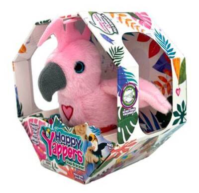 Happy Yappers Slap Band Plush Cockatoo Hy-333 - 1