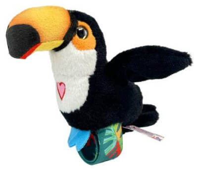 Happy Yappers Slap Band Plush Toucan Hy-335 - 2