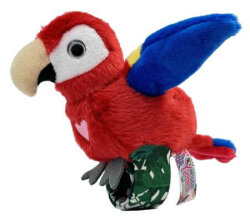 Happy Yappers Slap Bant Pelus Red Parrot Hy-332 - 2
