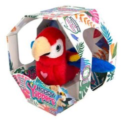 Happy Yappers Slap Bant Pelus Red Parrot Hy-332 - 1