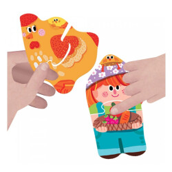 Headu 2 Pieces Puzzle Touch Farm (2-5 Yas) Mu24889 - 3
