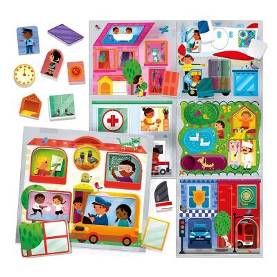 Headu Baby Play Town Montessori (2-5 Yas) Mu23615 - 3