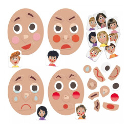 Headu Ecoplay Funny Faces (3-6 Years) Mu28009 - 2