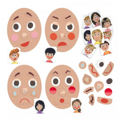 Headu Ecoplay Funny Faces (3-6 Years) Mu28009 - 2