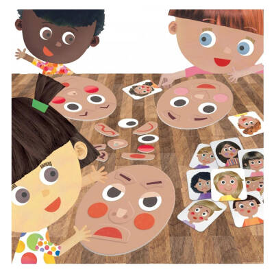 Headu Ecoplay Funny Faces (3-6 Years) Mu28009 - 3