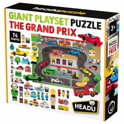 Headu Giant Playset Puzzle The Grand Prix Mu55539 - 1