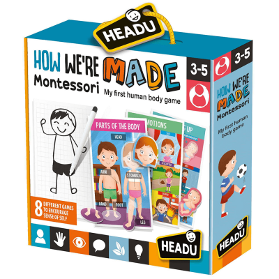 Headu How We Are Made Montessori Yn22823 - 1