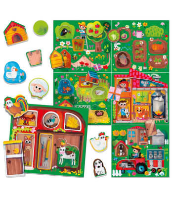 Headu Play Farm Montessori Mu23608 - 2