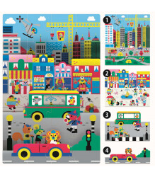 Headu Playrama Puzzle The City Mu55331 - 2