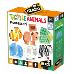Headu Tactile Animals Montessori (Ages 1-4) It20188 - 1