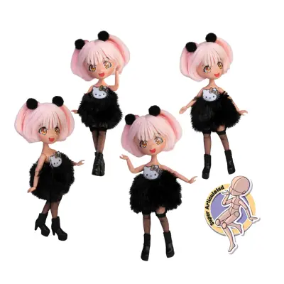 Hello Kitty Manga Doll Golden Diva Hktf0000 - 3