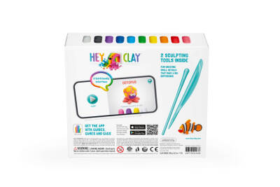 Hey Clay Air Drying Clay (15-Pack) - Ocean Hc015014 - 3